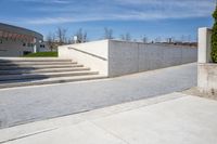 City Architecture: A Concrete Wall in the Urban Landscape