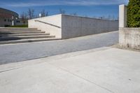 City Architecture: A Concrete Wall in the Urban Landscape