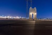 City Architecture Panorama: A Road Leading into the Distance