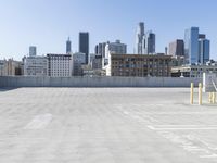 City Architecture: A Winter View of Skyscrapers