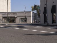 City Building in a Residential Area: Los Angeles, California