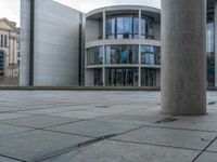 City Canal in Berlin: Concrete Walls and Pavers