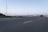 City at Dawn: Asphalt Road