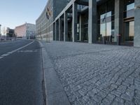 City Dawn in Berlin: Clear Sky Over the Urban Landscape