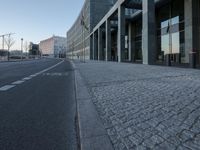 City Dawn in Berlin: Clear Sky Over the Urban Landscape