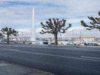 City of Geneva, France: Road Along the Lake