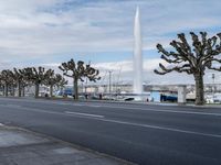 City of Geneva, France: Road Along the Lake