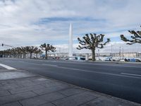 City of Geneva, France: Road Along the Lake