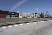 City Highways: Motion Blur with a Stunning Skyline
