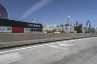 City Highways: Motion Blur with a Stunning Skyline
