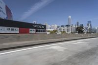 City Highways: Motion Blur with a Stunning Skyline