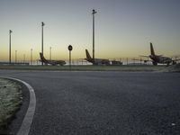 City Landscape at Dawn