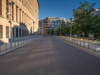 City Life in Berlin: Daytime with Clear Skies