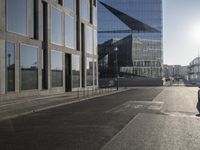 City Life in Berlin, Germany: Buildings and Reflections