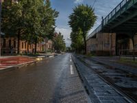 City Life in Berlin on a Summer Day