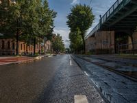 City Life in Berlin on a Summer Day