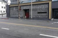City Life: Downtown Los Angeles Asphalt