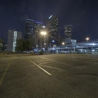 City Life in Los Angeles: Streetlights in the Metropolis