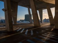 City Life: Parking Deck in Miami Beach