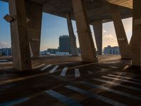 City Life: Parking Deck in Miami Beach