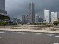 City Life in Tokyo: Office Buildings and Urban Surroundings