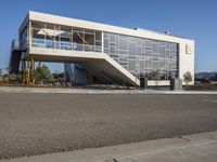 City Life in the USA: Asphalt Road in Los Angeles