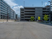 City Life in the USA: Open Spaces and Parking Lots