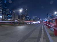 City Lights in Illinois, USA: A Captivating Night Skyline