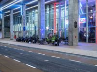 City of Netherlands at Night: A Modern Urban Design