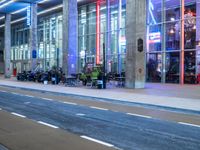 City of Netherlands at Night: A Modern Urban Design