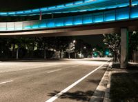 City at Night: Traffic Light in the Business District