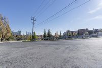 City Panorama in Canada: Clear Sky