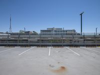 City Parking Lot: Asphalt Building