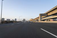 City Road Architecture at Dawn