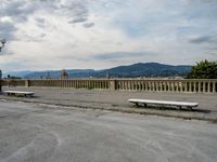 City Road Architecture in Tuscany, Italy