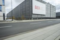 City Road and Asphalt in Berlin