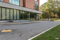 City Road and Building in Toronto, Canada