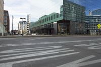 City Road with Concrete Buildings in Neighborhood 001