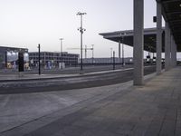 City Road at Dawn: A View of Clouds