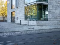 City Road and Houses in Berlin Neighborhood