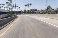 City Road Infrastructure in Motion Blur