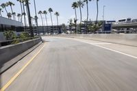 City Road Infrastructure in Motion Blur