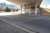 City Road in Residential Area Infrastructure