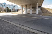 City Road in Residential Area Infrastructure 003