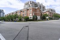 City Road with Residential Buildings in Toronto 001