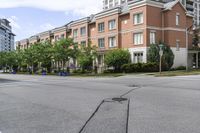 City Road with Residential Buildings in Toronto 003