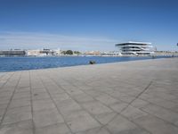 A City Road in Valencia: Coastal Views and a Never-ending Horizon