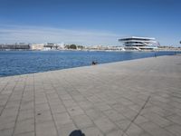 A City Road in Valencia: Coastal Views and a Never-ending Horizon
