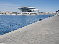 A City Road in Valencia: Coastal Views and a Never-ending Horizon