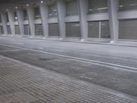 City Roads at Night: A View of Asphalt and Lights